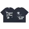 壊れたプラネットTシャツメンズTシャツデザイナーTシャツヨーロッパアメリカンサイズメンラグジュアリーシャツ夏の夏のティーカジュアルクルーネックブランド半袖マンチェスコート