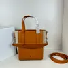 Kadın Lüks Çanta Çanta Çanta Tasarımı Tasarımcı Omuz Çantası Kova Çantaları Orijinal Deri Pochette Crossbody Debriyaj Orta Büyük Çanta