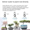 Kits Garden 3/5mm Hose Drip Irrigation Watering System 2 Way Arrow Transmitter 2L 4L 8L Steady Flow Dripper Kit For Flower Greenhouse