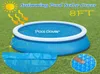 Accessoires de piscine 8 pieds couverture ronde protecteur pied hors sol bleu Protection natation 240x240 cm grande taille extérieur 7727084