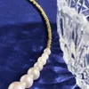 Collares colgantes 2024 Collar de perlas para mujer Tamaño gradiente Estilo fresco Exquisita elegancia Marca Accesorios de joyería Regalos de boda