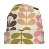 Beralar Orla Kiely Soyut Sanat Lüks Bonnet Şapkası Örgü Moda Açık Mekan Beanies Erkek Kadın Baharı Çift Kullanımlı Kapaklar