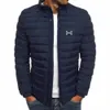 NY COLUMBIA JACKA PARKA MEN Tjockjacka Autumn Winter Cott vadderad pufferjacka Harajuku Casual Coats Men FI KLÄDER R3U7#