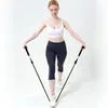 Exercícios de fitness faixas de resistência conjunto tubo elástico puxar corda yoga banda treinamento equipamentos de treino para casa peso ginásio acessório 240322
