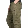 Neue 2022 Männer Cargo Hosen Multi Taschen Militärische Taktische Hosen Männer Outwear Streetwear Armee Gerade Hosen Casual LG Hosen M9Yk #