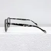 Zonnebrilmonturen Designer Merk Retro Ronde Blauwe Schildpad Brilmontuur Voor Mannen 19-0061 Japanse Handcraft Acetaat Bijziendheid Brillen Vrouwen