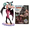 Minyatürler Vampired Hunter figürü kutu Aensland Morrigan Anime Girl Model Heykel Hediyesi