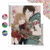 Ścik kochający Yamada w LV999 Manga Cross Stitch Diamond Painting Yamada Kun to Lv999 No Koi wo suru haft haftowy