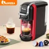 IAGREEA multifunktionell kapsel espresso hine, 4 i 1, kompatibel med Nespresso Original/Ice Gusto/ESE kaffebönor/espressopulver, kallt/varmt läge, 20 ounce