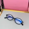 Gafas de sol de hombres para mujeres 1: 1 Calidad óvalada Diseño diario Tipo Lectura de conducción al aire libre Gafas de diseñador SMU04Z-F