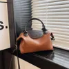 Winkel crossbody tas goedkope exportstijl dumpling dames mini contrasterende kleur handtas met unieke nichewalte 2024 NIEUW VERSATILEO7ZP