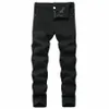 Jeans casual da uomo primaverili ed estivi Pantaloni a gamba dritta Fi 12 Regalo Ragazzo Calzino Little House Big U8zE #