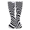 Women Socks Abstract Striped Design Winter Black And White Stripes Stockings Casual Men Warm Soft Running Anti Skid