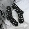 Men's Socks Hip-hop Bats Basketball Gothic Halloween Polyester Middle Tube For Women Men