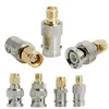 2024 4pcs BNC To SMA Connectors Type Male Female RF Connector Adapter Test Converter Kit Set