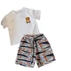 Designer merk baby kinderkleding sets klassieke merkkleding past kinderen zomer korte mouw korte broek met letters en letters mode shirt sets meerdere stijlen C01