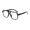 Sunglasses Double Beam Presbyopia Glasses Square Reading Anti Blue Light And Fatigue 1.0 To 4.0