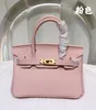 Designer Birkkns Bag Litchi Pattern Tas Echt lederen dames koehide bovenste laag modieus en high -end feel handtas een schouder crossbody 6cs0 7kgV