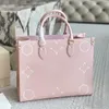 24SS Women's Luxury Designer Ice Cream Cowhide Shopping Bag Women's Handbag Shoulder Bag Crossbody Bag Shopping Bag Makeup Bag Purse 34CM/25CM