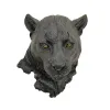 Sculptures Nouvelle résine Simulation Figurines d'animaux mur tête de loup statut Lion Figure décor barre murale Sculptures ornements accessoires pour la maison