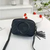 LUXURYSURY Projektanci Blondie Tassel torebki torebka Kobieta skóra soho dyskoteka torba na ramię frędzlone messenger designer