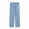 Hiver Male Modal Slee Pant Slee Sleep Sleeprs Mens Pyjamas LG Sleep Panter Bottoms Soft Sleepturewear Pyjama Homewear 2024 V8iu #