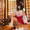 cosplay Anime Costumes Miyamizu Mitsuha role-playing Japanese HIMIKO kimono witch uniform sexy bikini channeling Halloween arrivesC24321