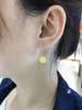 Boucles d'oreilles pendantes boucles d'oreilles bijoux de mode Lanzyo 18k ambre cadeau pour les femmes sud à la mode en gros E1010089mil