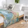 Cobertores Wonderland Throw Blanket Vintage Decorativo Cama de Inverno Fofa