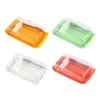 Plates Plastic Fast Cutting Cheese Keeper Sealing Preservation Serving