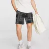 Pantaloncini da spiaggia casual da uomo nuovi Traspirante Quick Dry Vintage Persality Stampato Bermuda Pantaloncini Hip Hop High Street Street N2gv #