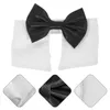 Vêtements de chien Collier de smoking Colliers de chiot Belle bande dessinée réglable Fournitures de chat Coton Chaton Bow Tie