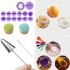 137 st Cake Decorating Tools Kit PASTRITY Turntable Kit Piping Munstycket Piping Bag Set Rotating Stand Baking Tools Accessories Bak 240325