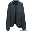디자이너 올바른 버전 겨울 뉴 파리 B 홈 자수 긴 슬리브 코트 후드 따뜻한 패션 캐주얼 다목적 코트 pjz6