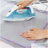 Ironing Boards Cloth Protective Press Mesh Insation Board Mat Er Against Pressing Pad Mini Iron Random Colors Drop Delivery Home Gar Otwjp