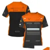 Motorkleding Nieuw F1-racepak Heren T-shirt met korte mouwen Grote maten Teamuniform Maatwerk Drop Delivery Automobiles Ot0Dq