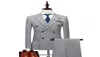 Handsome Dark Grey Mens Suit New Fashion Groom Suit Wedding Suits For Men Slim Fit Groom Tuxedos For Man3882257
