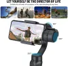 Gimbals S5B 3 Axis Gimbal Handheld Stabilizer Cellphone Action Camera Holder Anti Shake Video Record Smartphone Gimbal For Xiaomi iPhone