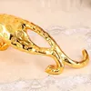 Table Clocks Lucky Money Is As Good Water Leopard Car Accessories Ddecoration High-end Jushi 6564 Crafts Halloween Arts Decoration Brass