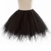 15 colori mini tutu gonne gotiche sottogonne balletto 5 strati gonna in tulle rockabilly per costume cosplay natale halloween