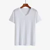 Sommer Schlaf Tops für Männer Viskose Plus Größe Pyjamas Weiche Modal Cott Mann Nachtwäsche Kurzarm Schlaf T-shirt Hause kleidung q3Sf #