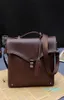 Designer Men039S Leer Schouder Messenger Bags Business Work Bag Laptop aktetas Handtas Kleur Zwart Coffee7763236