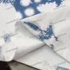 Xinxinbuy Мужская дизайнерская футболка 2024 Италия Tie-dye Letter Кешью с фруктами и принтом с коротким рукавом, хлопок, женская серая, черная, абрикосовая, XS-3XL