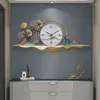 Wall Clocks Design Minimalist Silent Creative Fashion Nordic Watch Aesthetic Luxury Horloge Murale Living Room Decoration