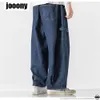 streetwear jambe large jean femme baggy denim Jeans pour hommes vêtements homme pantalons décontractés jeans pour hommes occasionnels pantalons pour hommes U9ei #