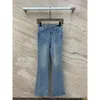 Damen Neueste Jeans Cowboy Lange Hosen Modedesigner Y2k 2024 Sommer Denim Jeans Hosen Für Frauen Kleidung Lange Hosen Blaue Hosen All-passende Kleidung FZ2403256