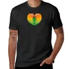 Regatas masculinas lovebirds camiseta kawaii roupas de grandes dimensões camisas masculinas grandes e altas