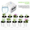 Temporizzatori Dispositivo di irrigazione automatico intelligente Irrigatore temporizzato Sistema di irrigazione a goccia per terrazza da giardino per 10 fiori di piante in vaso