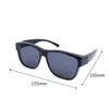 Sunglasses Polarized Men For Myopia Wear Over Prescription Glasses Pochromic Lens Night Vision Vintage Square Eyewear