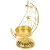 Portacandele Candeliere Desktop Decor Supporto in metallo per tea light decorativo Tealight Wedding